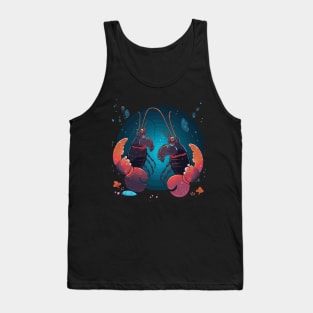 Lobster Fathers Day Tank Top